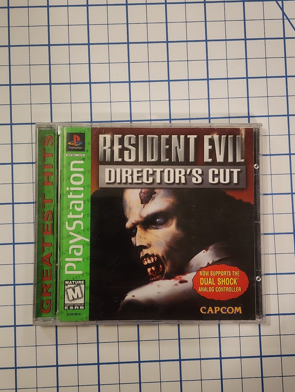 Resident Evil Director's Cut - Green/Black PlayStation Greatest Hits